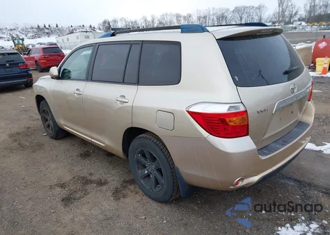 2008 Toyota Highlander z USA, uszkodzony, nr VIN JTEES41A682095948